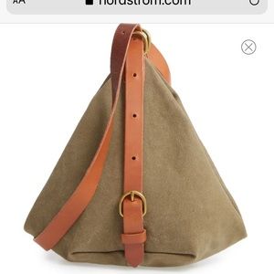 NEW Madewell Canvas Sling Bag